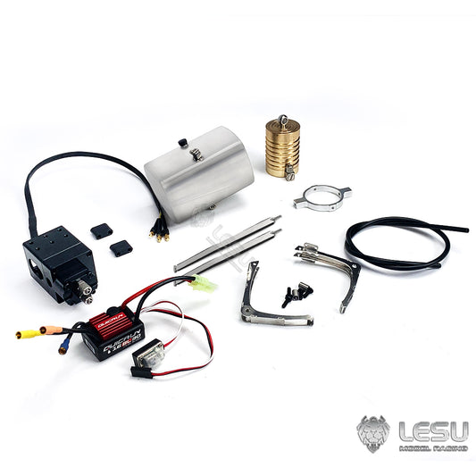 LESU 155/215MM Lift Cylinders Hydraulic System for 1/14 RC Dump Truck Car DIY TAMIYA