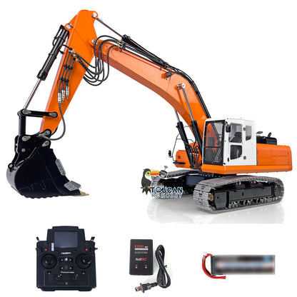 LESU 1/14 RTR PC360 Painted Assembled Metal RC Hydraulic Excavator B0002 With PL18EV Lite Transmitter