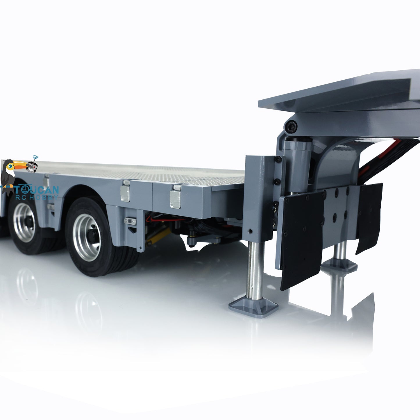 1/14 CNC Heavy 5Axle Steering Trailer