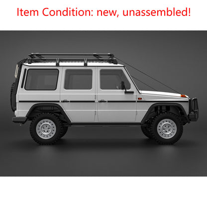 CAPO Metal 1/8 RC Off Road Car Kit Remote Control DIY Vehicle Model Differential Locks 2Speed Gearbox No Electronic Parts