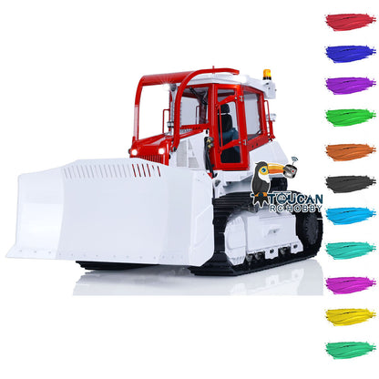 Metal LESU 1/14 RC Hydraulic Dozer Aoue 850K Bulldozer