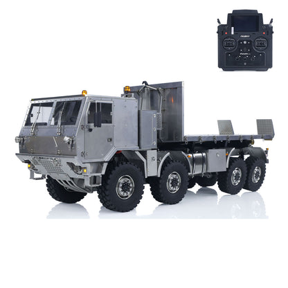Metal 1/14 RC Hydraulic Off Road Military Truck T815 Remote Control 3Speed 8*8 Roll on off Dumper Model Paladin ST8 Radio