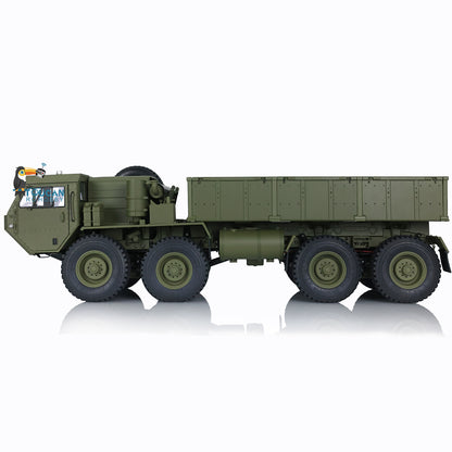 US STOCK HG 1/12 RC US Military Truck Metal 8*8 Chasis Model 2.4G Radio Servo Motor P801