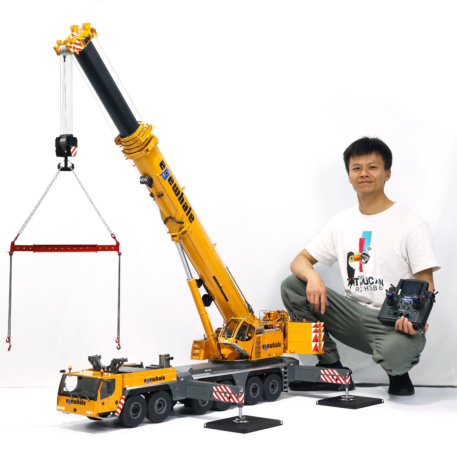 90% Metal LESU Aoue ZX490 1/14 Remote Control Hydraulic