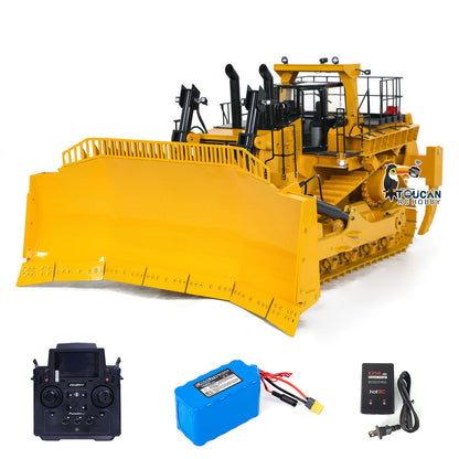 D11T RC-Hydraulik-Bulldozer im Maßstab 1/10, 3 Pflüge, fahrbereit