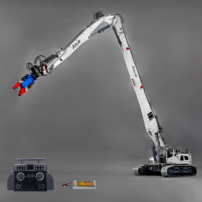 LESU 1/14 RC Full Hydraulic Demolition Excavator LR960 RTR Digger Frsky XE Radio RTR Version 960