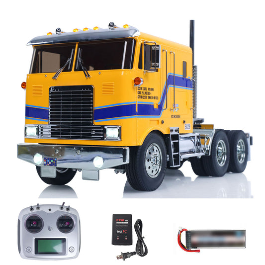 TOUCAN 1/14 Remote Control DIY Tractor Truck 6*4 TAMIYA Chassis 56304 3Speed Transmission Light Sound System RTR Flysky Radio