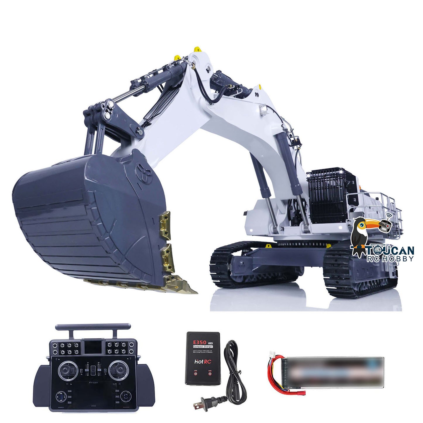 IN STOCK LESU 1:14 RC Hydraulic Excavator AOUE 9150 FrSky XE Lite RC Diggers