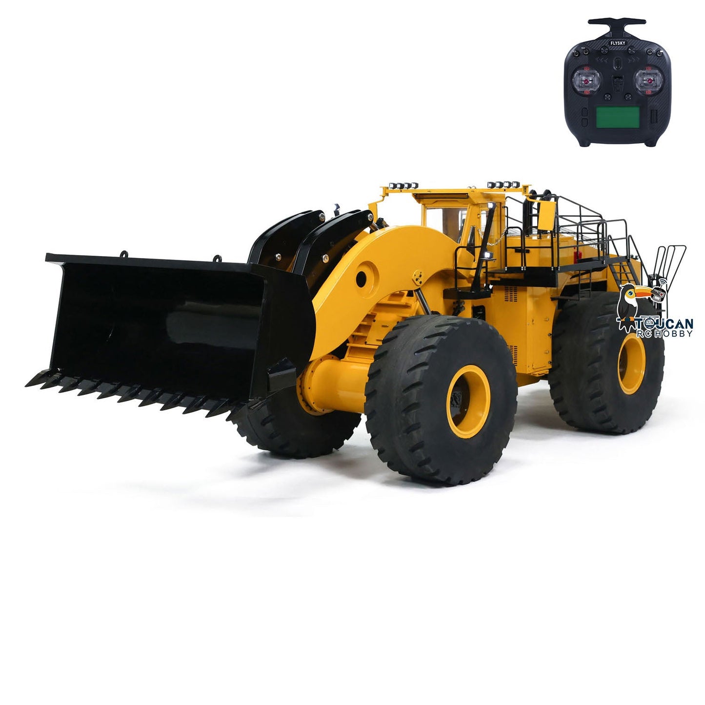 150KG 1/14 LTI L2350 RC Hydraulic Loader Sound Light System Smoke Unit