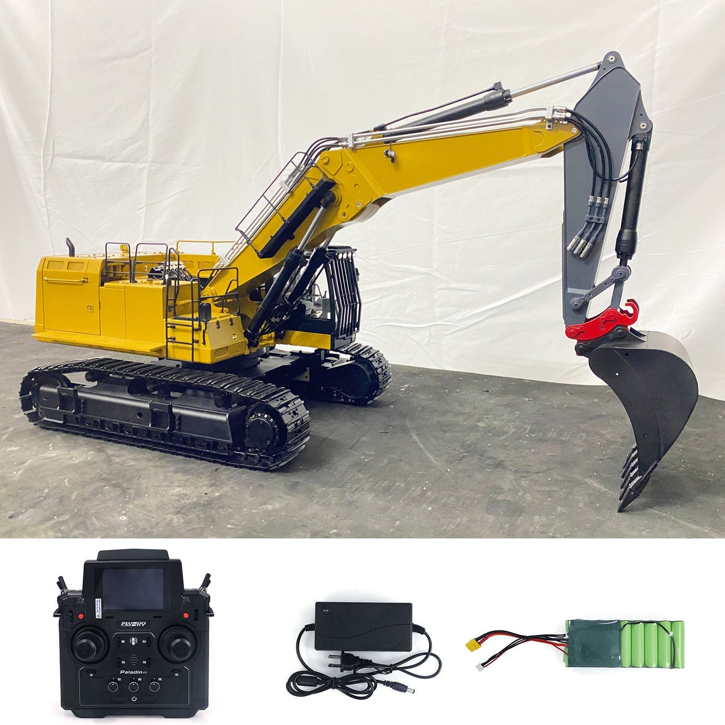 1/14 374 UHD 4-arm RC Hydraulic Demolition Excavator PL18EV