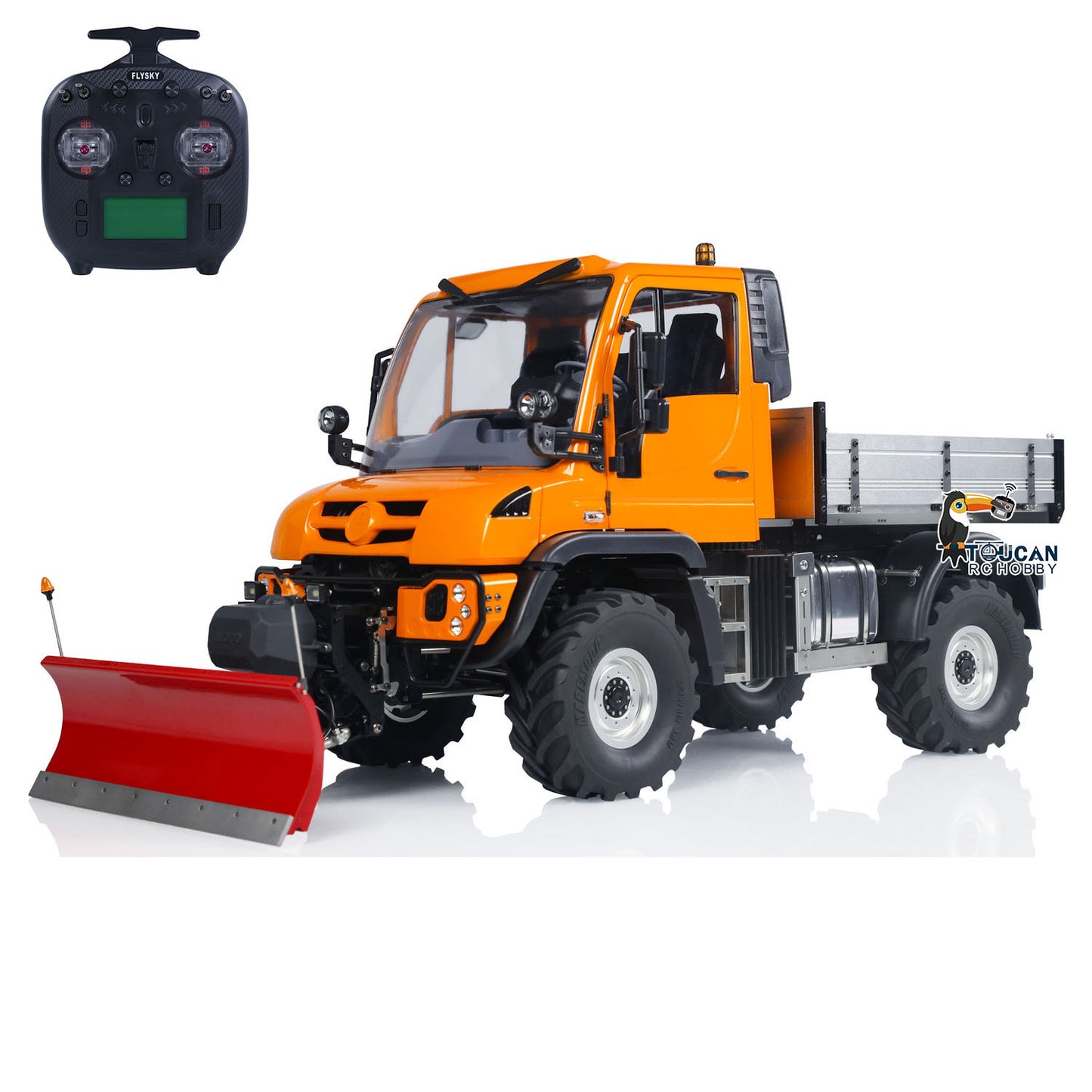 U423 1:10 4X4 Hydraulic RC Off-road Dump Crawler With Snow Blade