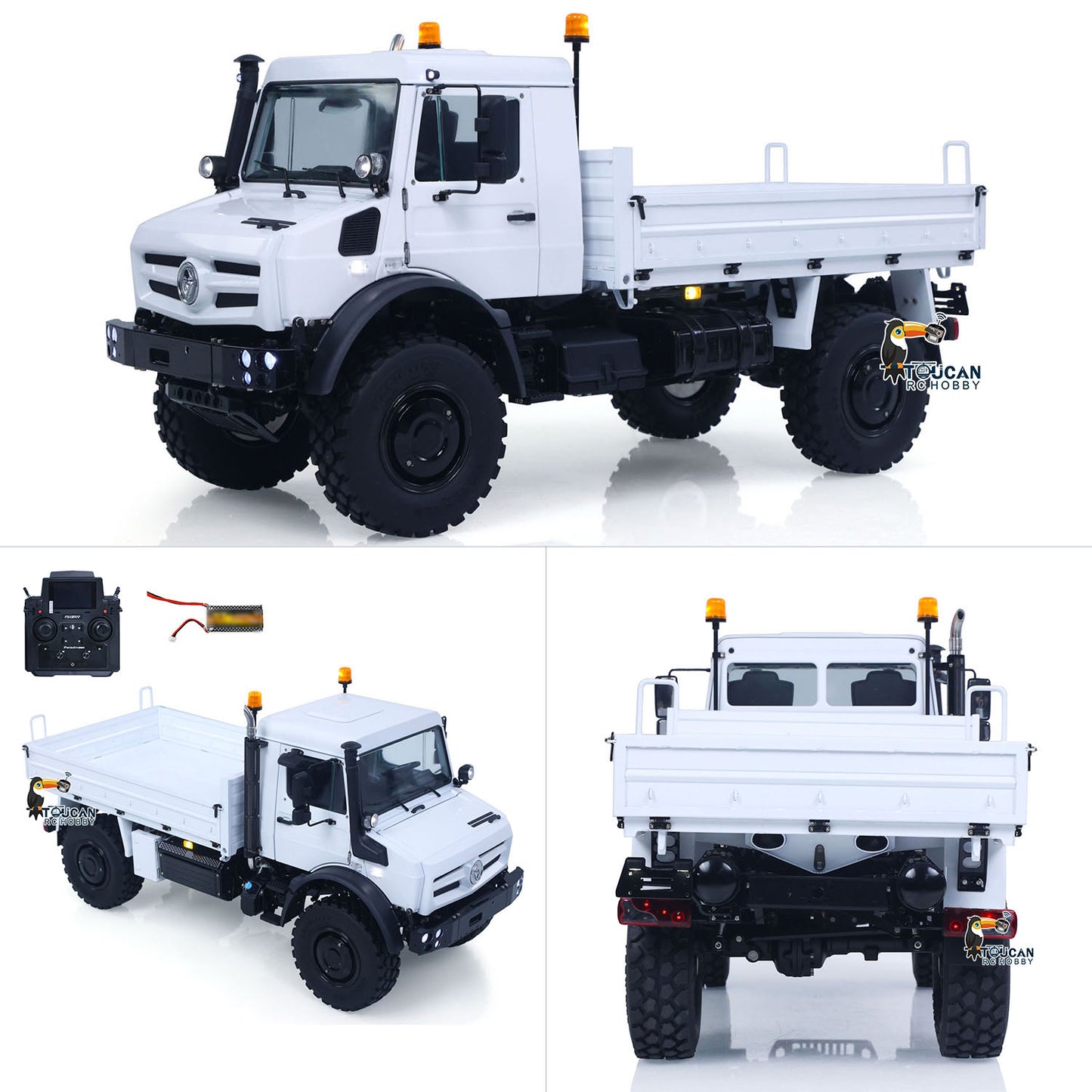 LESU U4023 4X4 1/14 RC Off Road Vehicle Metal ATV Light Truck MT44023 Model Light Sound Wheel Reduction Axle Lock Radio Battery RTR