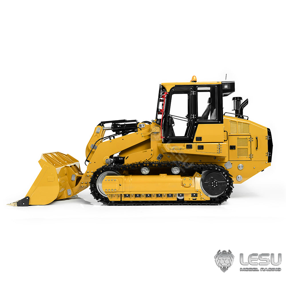 LESU 973K 1/14 RC Hydraulische Loader Lackiert Montiert PNP Ohne Hinten Pflug Öffnende Schaufel