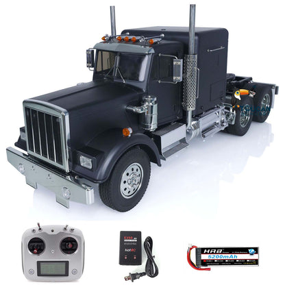 Camion tracteur télécommandé TAMIYA 1/14 6*4 56336 Noir RTR