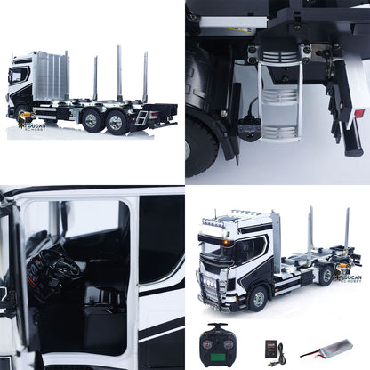 TAMIYA SC770S 56360 6x4 1/14 RC Timber Truck RTR 3Speed Vehicles Smoke Light Sound ST8 Radio Battery