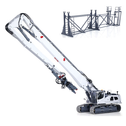 LESU 1/14 RC Excavatrice de démolition hydraulique Aoue LR960 Modèle de pelle lourde finie 960 Version PNP