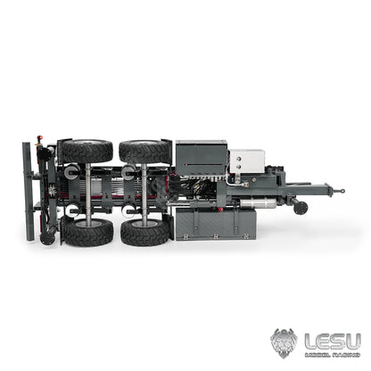 Deposit New Product Pre-order LESU 1/14 Metal Full Dump Semi Trailer RC Construction Vehicle