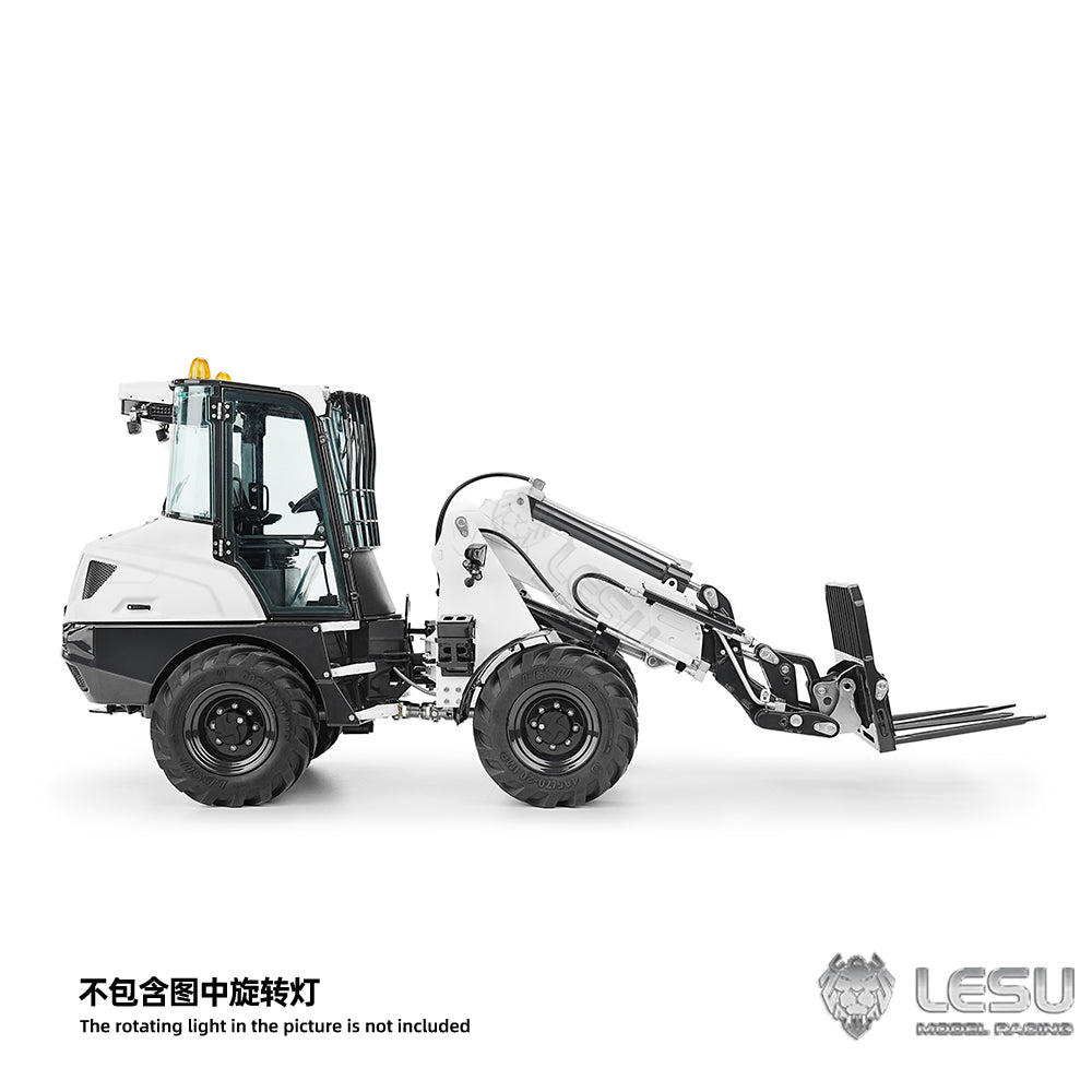 LESU RTR 1/14 Hydraulic RC Telescopic Arm Car Metal Loader AT1050 Forklift Truck