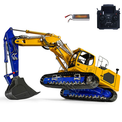 1/14 LESU RC Hydraulic Diggers LR945 3 Arms RTR Remote Control Excavator Model