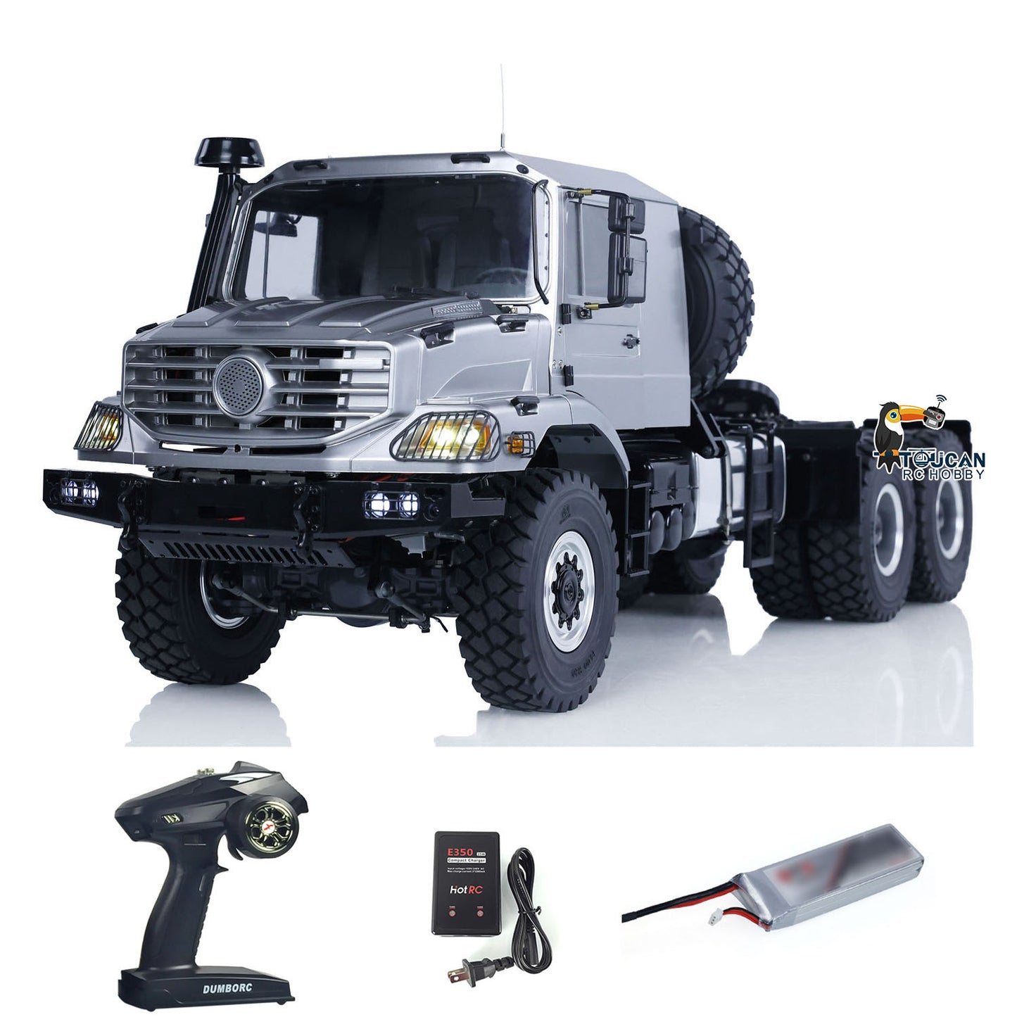 1/14 6x6 RC Geländewagen JDModel Fernbedienung Auto Differentialachsen