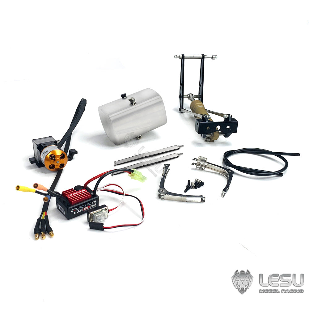 LESU Hydraulic Oil Cylinder System Pump Urea Cans Brushless ESC for RC Model