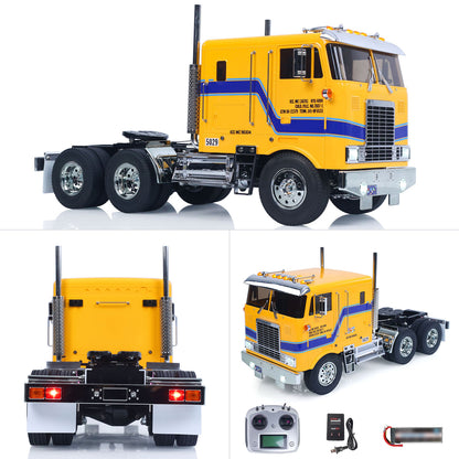 TOUCAN 1/14 Remote Control DIY Tractor Truck 6*4 TAMIYA Chassis 56304 3Speed Transmission Light Sound System RTR Flysky Radio