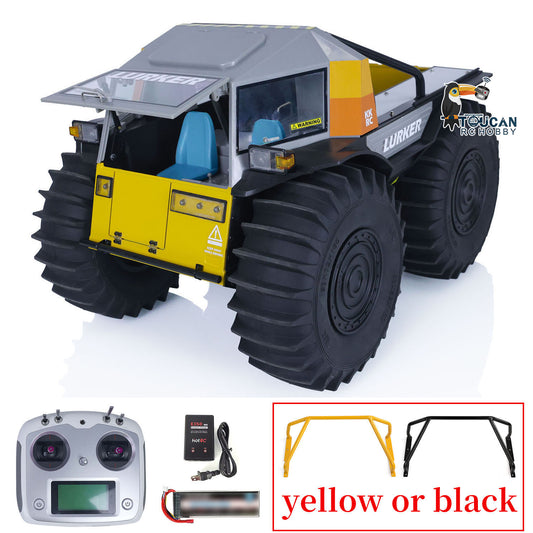 US STOCK Kingkong D-E077 1/10 RTR RC Off-road Vehicle All-terrain Amphibious Climbing Car