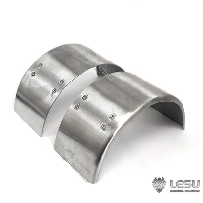 LESU Metal Mudguard for TAMIYA 1/14 DIY RC Tractor Dumper Trailer