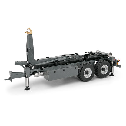 Deposit New Product Pre-order LESU 1/14 Metal Full Dump Semi Trailer RC Construction Vehicle