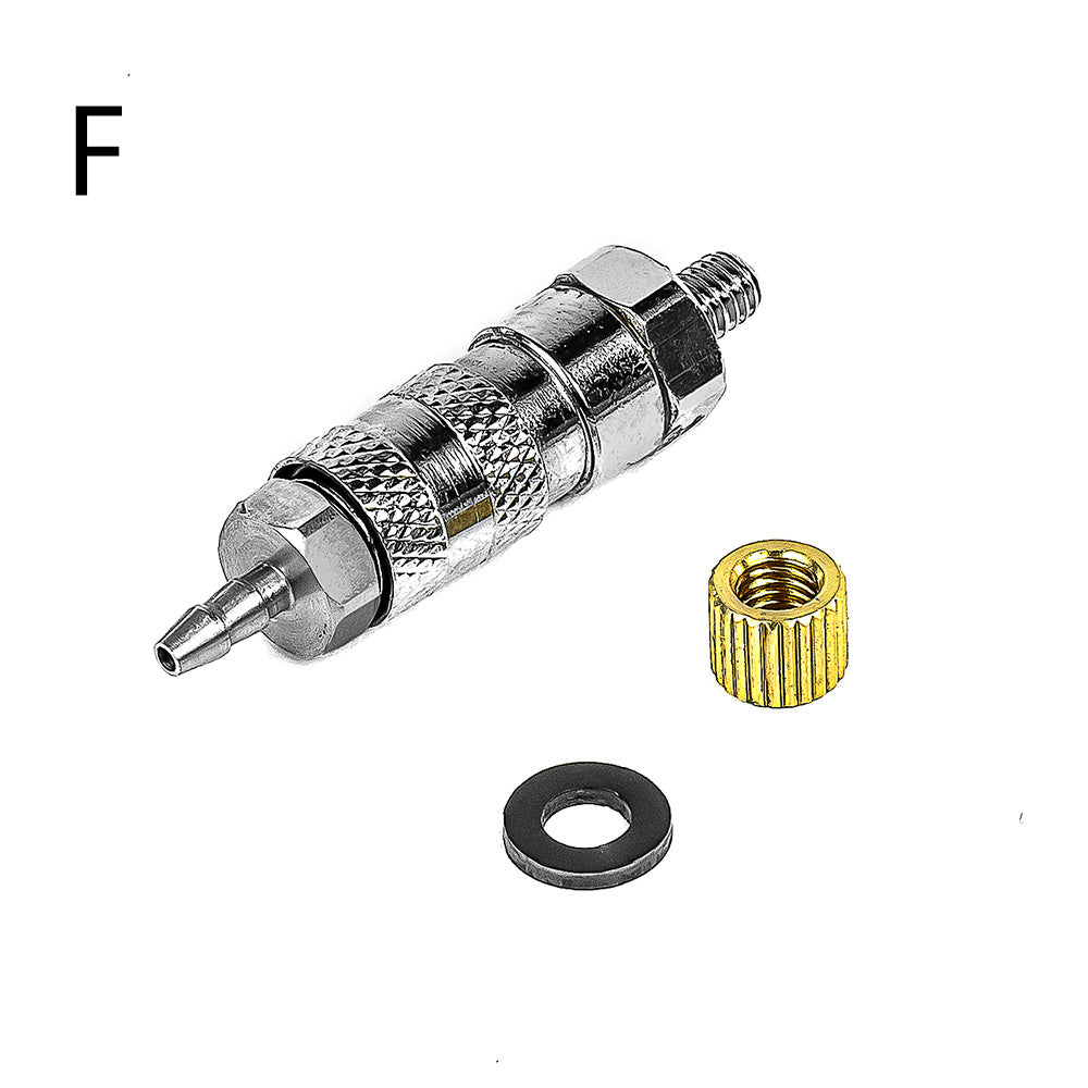 Metal 1/14 LESU Tubing Connector / Plugging Nozzle for TAMIYA RC Dumper Truck Hydraulic System