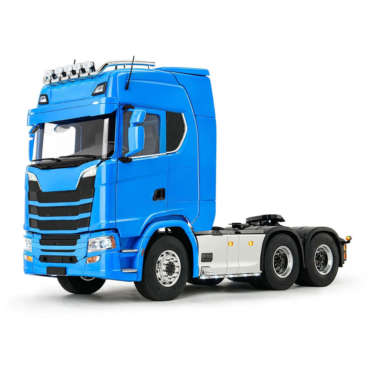 LESU 1/14 6x6 Metal Chassis Radio Control Tractor Truck 3Speed Gearbox Differential Lock Remote Control Lorry Car Light Sound