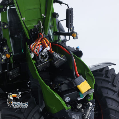 LESU AOUE 1050 4x4 1/14 Hydraulic Metal RC Tractor With Radio Battery Smoke Unit Upgrade Sound System