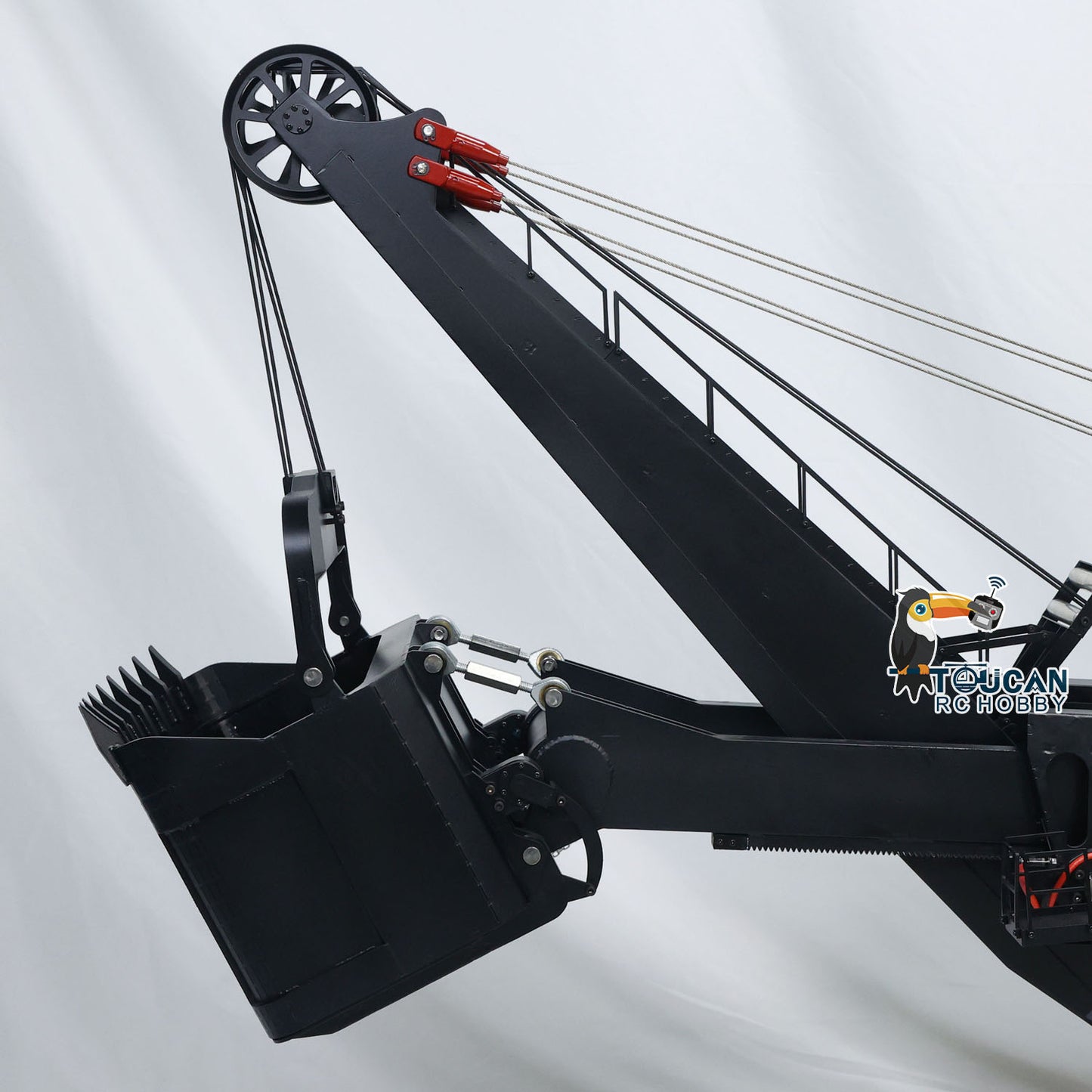 1/25 Metal Electric Rope Shovel Excavator RC Mining Equipment Heavy Digger Radio Controlled Construction Vehivles Paladin PL18EV