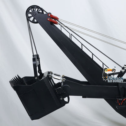 1/25 Metal Electric Rope Shovel Excavator RC Mining Equipment Heavy Digger Radio Controlled Construction Vehivles Paladin PL18EV