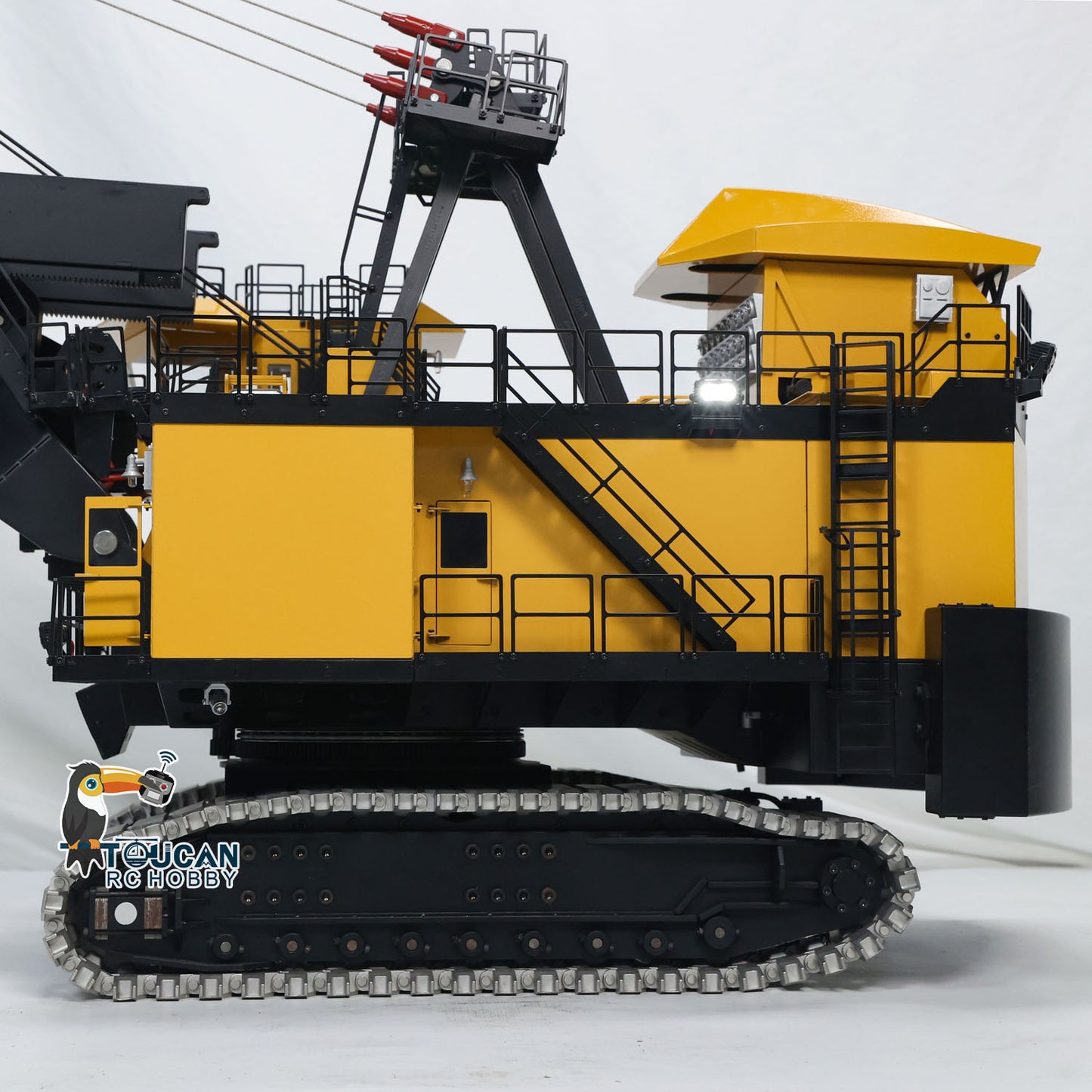 1/25 Metal Electric Rope Shovel Excavator RC Mining Equipment Heavy Digger Radio Controlled Construction Vehivles Paladin PL18EV