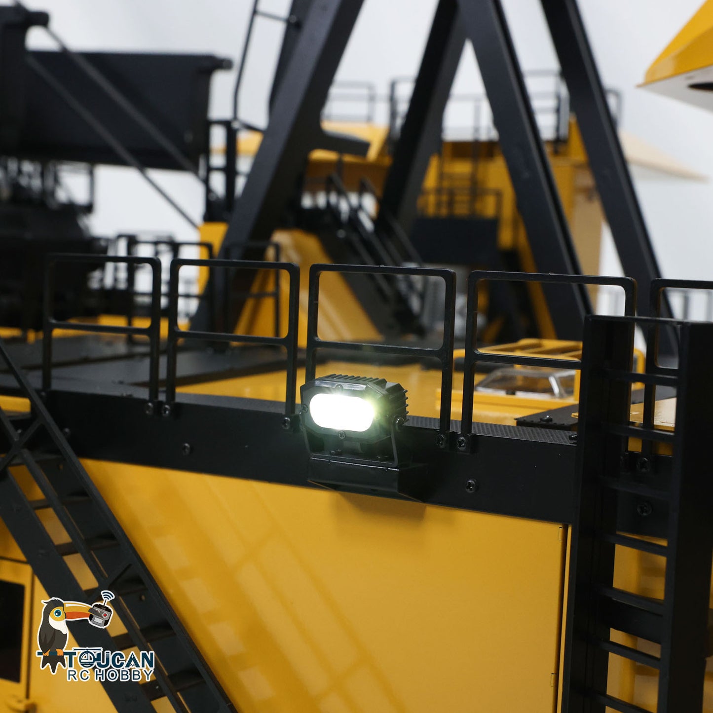 1/25 Metal Electric Rope Shovel Excavator RC Mining Equipment Heavy Digger Radio Controlled Construction Vehivles Paladin PL18EV