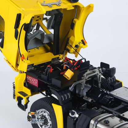 1/14 RC Tractor Truck 3363 Lorry Car Model Metal NO Lock Differential Axle 2Speed Gearbox Light Sound Radio