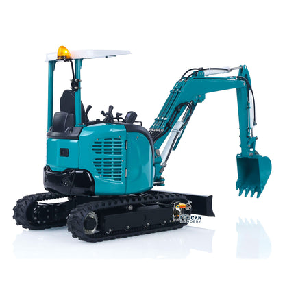 LESU 1/14 Mini RC Hydraulic Excavator PC30 Upgrade Sound System Version Metal Radio Controlled Digger Model Frsky X14 Radio