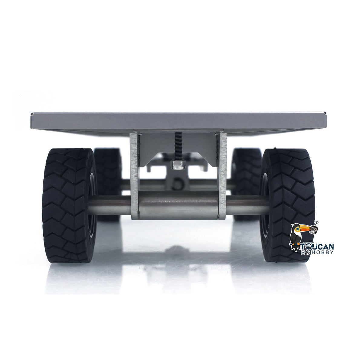 TOUCAN 1/14 Metal Trailer for RC Hydraulic Forklift DIY TAMIYA LESU Model Radio Controlled Transport Truck