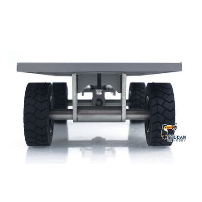 TOUCAN 1/14 Metal Trailer for RC Hydraulic Forklift DIY TAMIYA LESU Model Radio Controlled Transport Truck