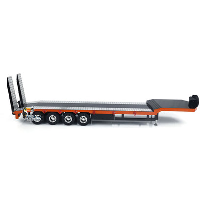 4-axle Metal Semi-Trailer for 1/14 RC Tractor Trucks