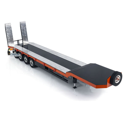 4-axle Metal Semi-Trailer for 1/14 RC Tractor Trucks