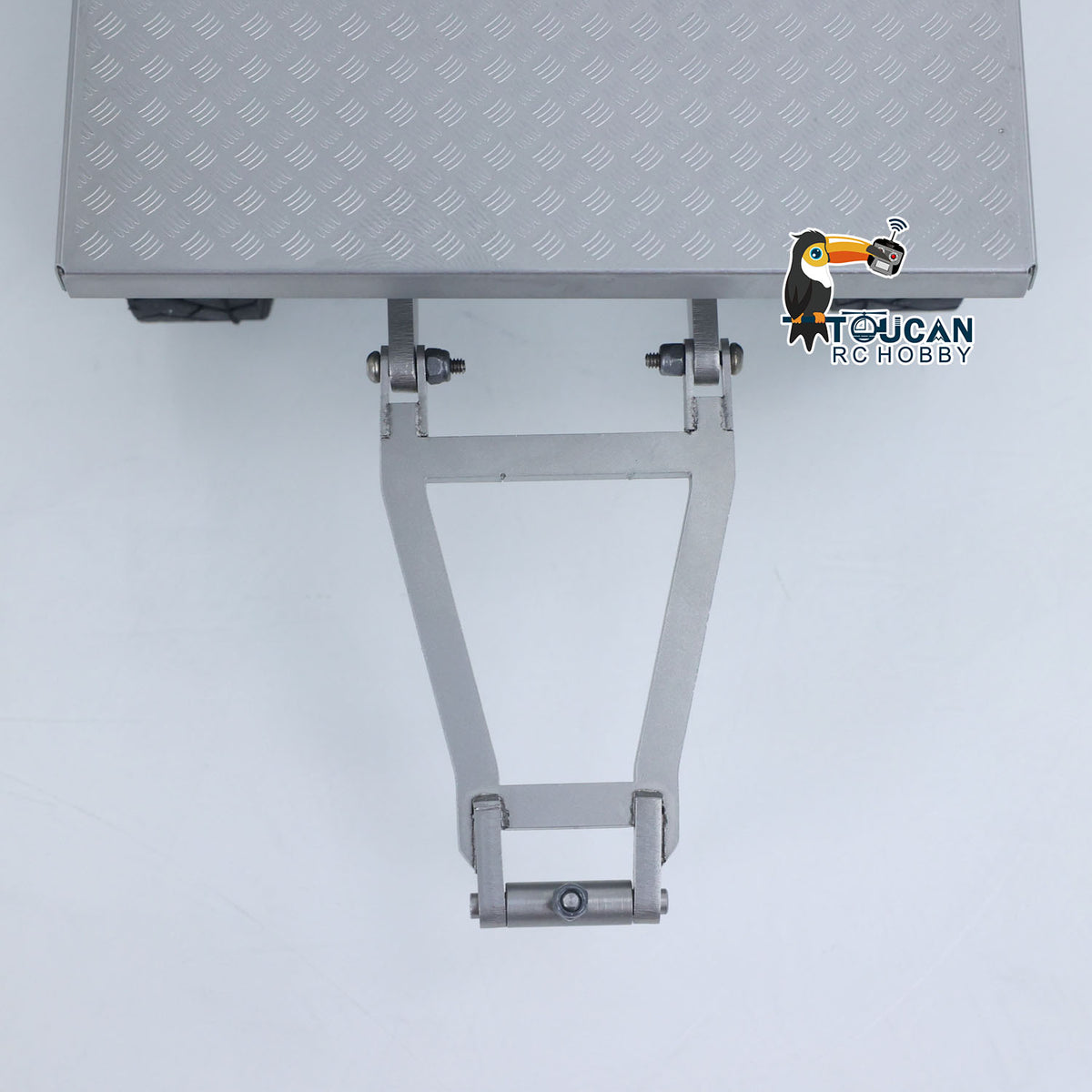 TOUCAN 1/14 Metal Trailer for RC Hydraulic Forklift DIY TAMIYA LESU Model Radio Controlled Transport Truck