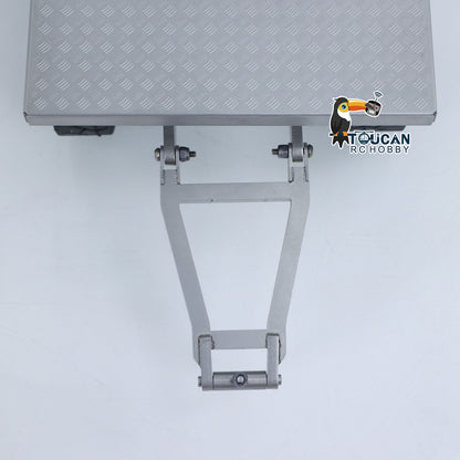 TOUCAN 1/14 Metal Trailer for RC Hydraulic Forklift DIY TAMIYA LESU Model Radio Controlled Transport Truck