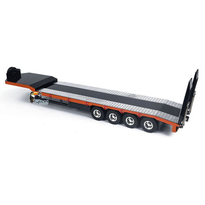 4-axle Metal Semi-Trailer for 1/14 RC Tractor Trucks