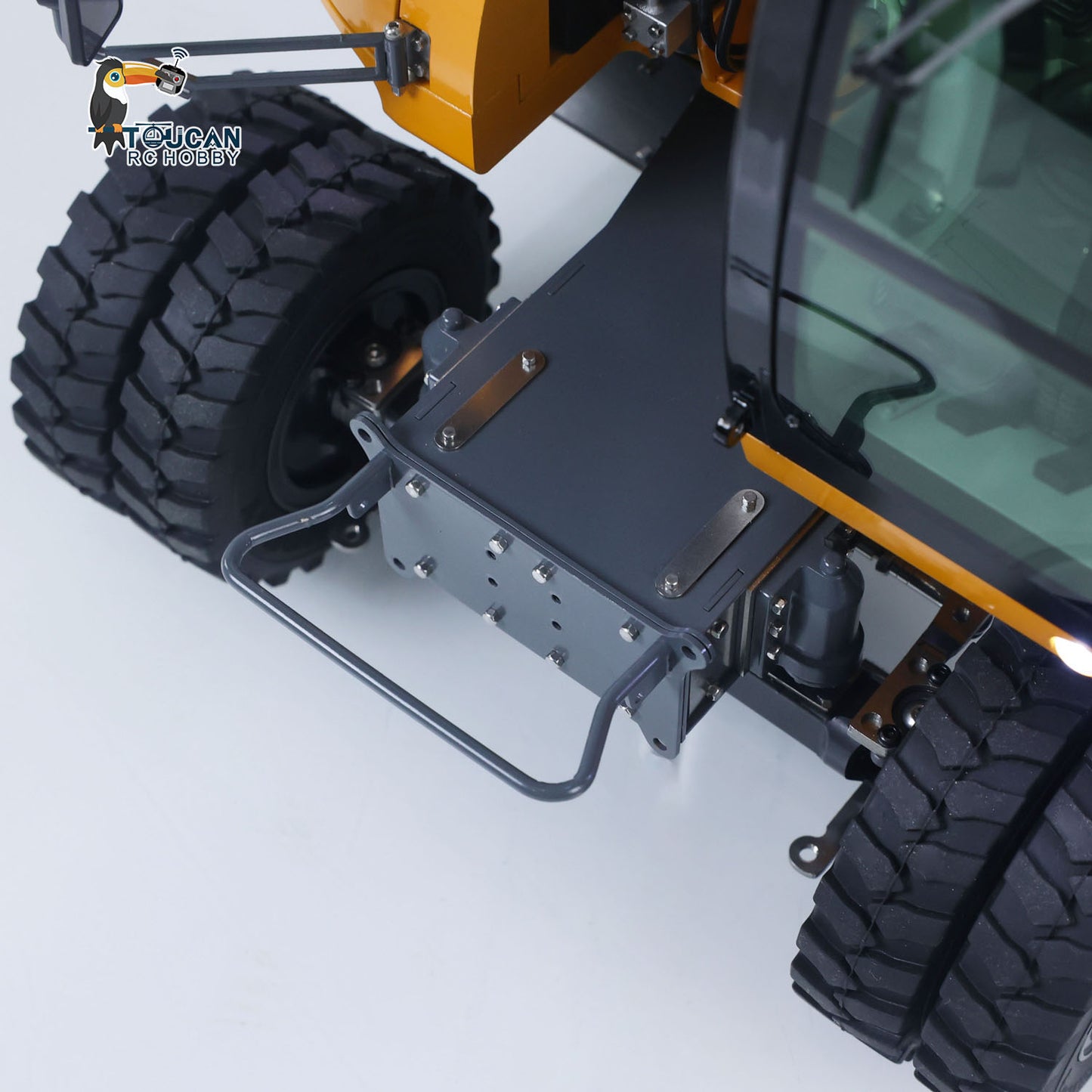 1/14 Remote Control Hydraulic Wheeled Excavator 7-ways Valve RC Digger 2WD/4WD Engineering Vehicle RTR Axle Lock PL18EV Lite