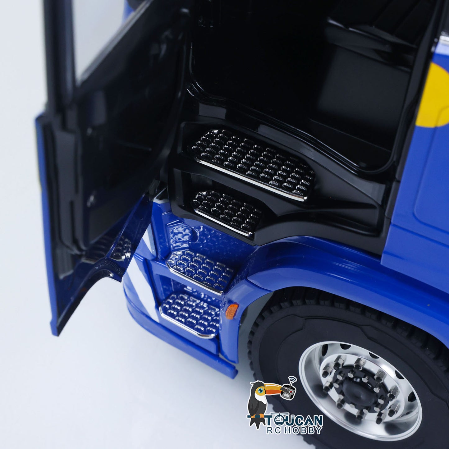 4*4 Metal 2Speed Transmission 770S RC Tractor Truck 1/14 Remote Control Vehicle Differential Locks Hobbywing Brushed 80A ESC RTR