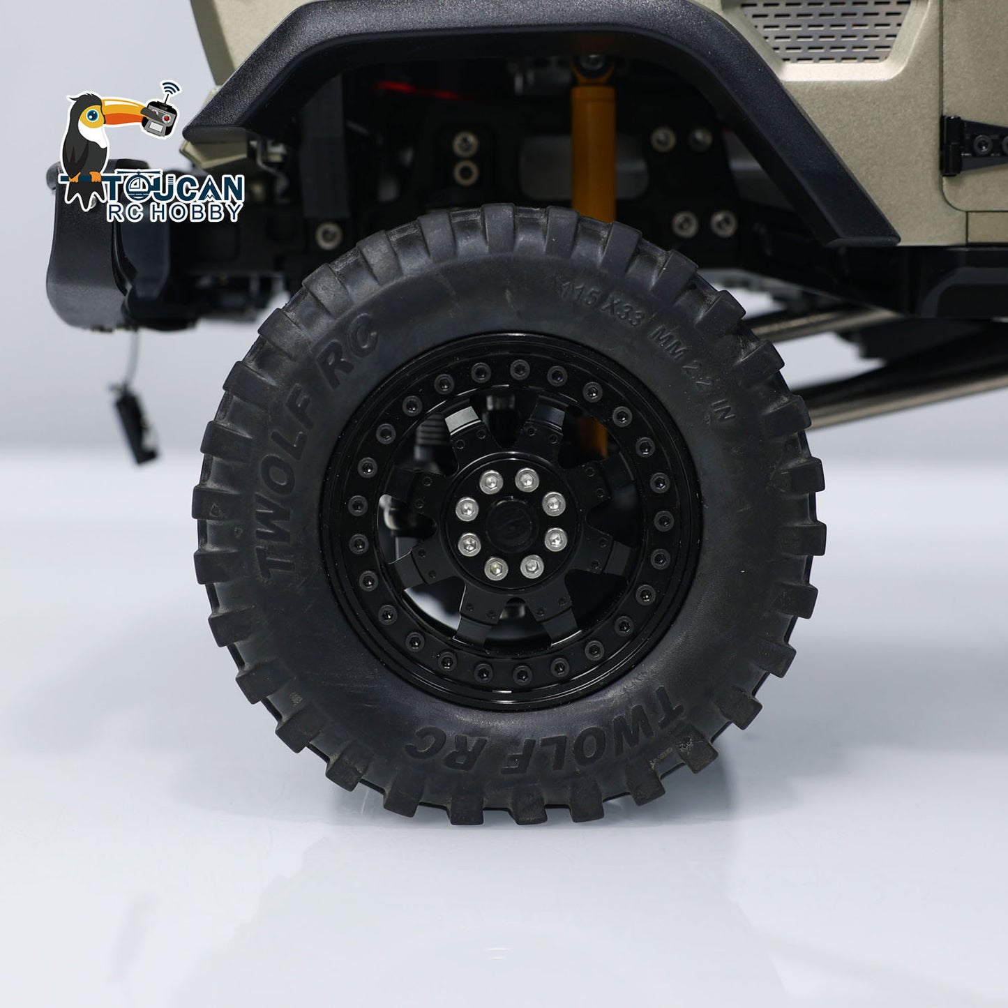 RTR TWOLF 1/10 TW-715 RC Off-road Metal Crawler Climb Truck