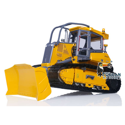 IN STOCK LESU Metal 1/14 RC Hydraulic Dozer Aoue 850K Painted Assembled PNP Bulldozer B0005