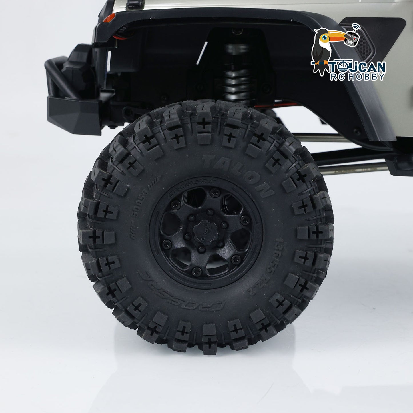 US STOCK RC Assembled EMO X4 1/8 Crawler Truck Light Differential 436mm Wheelbase CROSSRC